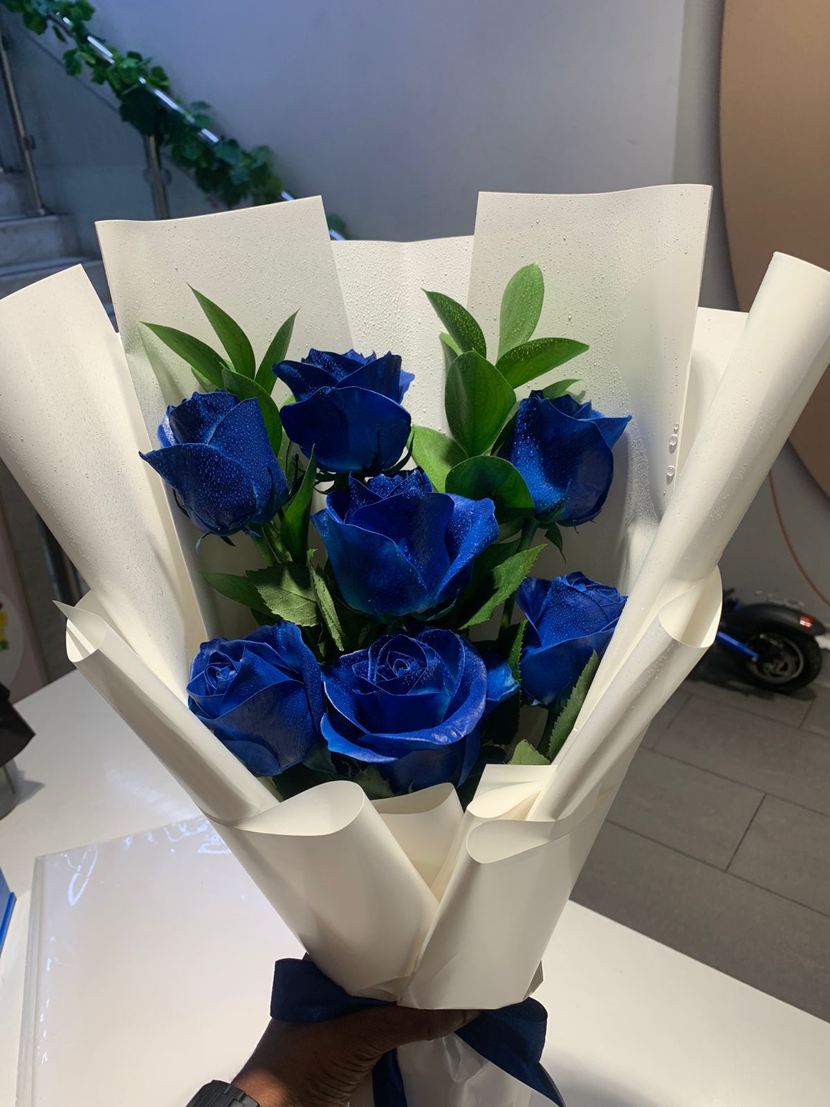 BLUE ROSES